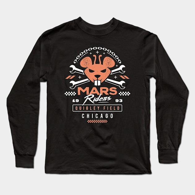 Classic Mars Riders Long Sleeve T-Shirt by logozaste